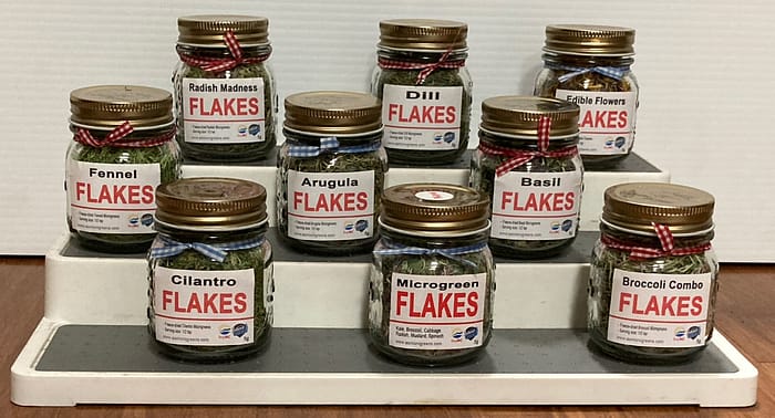 6. FREEZE-DRIED MICROGREEN FLAKES